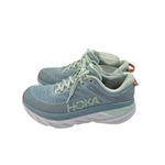 Hoka One One Bondi 7 Sneakers Womens 8.5 Light Blue Mesh Comfort Running Walking Photo 6