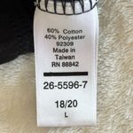 Woman Within  Wide Leg Knit Pants Womens Size 18/20 L Black Pull On Soft Stretch‎ Photo 10