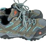 Merrell Moab Vertex Lace Up Slip Resistant Select Grip Work Tennis Shoes Size 6 Photo 1