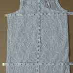 Love by Chesley White Floral Crochet Hooded Swimsuit Cover Up Vacation Boho Swim Photo 4