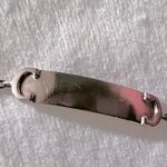 Cartier white 18k Gold identity Chain Bracelet Photo 9