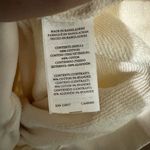 We Wore What  cream hooded sweatshirt with front pocket size Medium Photo 4