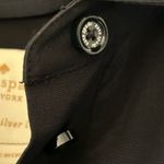 Kate Spade  black rosette shift shirt silk dress size 0 Photo 5