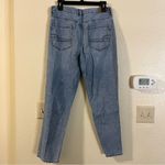American Eagle  Light Wash Double Yoke High Rise Straight Leg Jeans Size 8 Photo 6