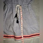 THML Anthropologie  blue striped Ophelia cotton dress size M NWOT Photo 4