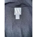 Worthington  Women’s Elbow Sleeve V-Neck  Pull Over  Sweater  Size XL Black Photo 3