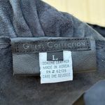 Guess Collection VTG leather tie-back bandana tube top w/ braided trim size L OS Photo 6