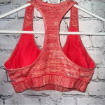 Adidas Women’s Size Small Coral Space Dye Sports Bra Photo 3