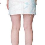 Levi's NWT  Premium Tie Dye High Waisted Deconstucted Mini Skirt Young Blood 27 Photo 1