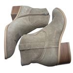 Stitch Fix Dolce Vita Silma Bootie Ankle Boots 10 Truffle Suede Western Festival Tan Photo 4