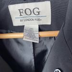 London Fog Fog‎ by  Belted Removable Hooded Trench Coat in Black Size Small Photo 4