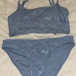 Aerie Blue Floral Bikini Photo 1
