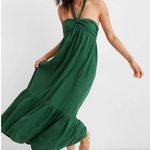 Aerie  NWT High Low Halter Maxi Sundress Sz Large Photo 0