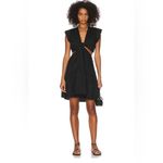 Steve Madden  Amanda Black Cutout Twist Front Tiered Mini Dress S NEW Photo 11