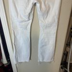 Rag and Bone  White Jeans Size 28 Women's Nina High-Rise Ankle Flare Raw Hem Photo 7