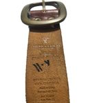 America Eagle Studded Brown LeAther Belt 37 Photo 4