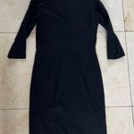 Hugo Boss Black Shift Longsleeve Dress Size 4 Photo 5
