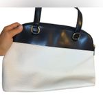 Ralph Lauren  Black & White Two-Tone Cowhide Leather Purse Photo 6