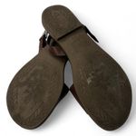 Brighton  Asbury Vacchetta Sandals 6 Women's Leather Artisan Slingback Flat Photo 3