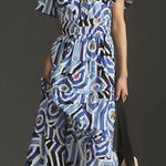 Anthropologie Maeve the Somerset Maxi Dress - Blue Medium Photo 0
