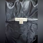 Faux Leather puffer vest Black Size M Photo 5