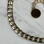 Simple Basic Gold Tone Metal Curb Chain Belt Y2K Large/XL (L/XL) ✨ Photo 7