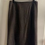 Liverpool Los Angeles Elegant Brown Pencil Skirt w Elastic Waist Size 8 Photo 0