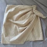 ZARA  Striped Mini Skirt Wrap Photo 0