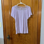 cupio  purple top size large Photo 1