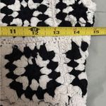 Rebellion Again Black and White Cropped Crochet Camisole Size Small EUC Photo 3