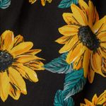 H&M Sunflower print Ankle-length Pull-on Pants Photo 8
