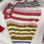 Boutique Striped strapless  dress Photo 4