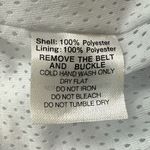 I am gia I.AM.GIA | Small | Halo Pant White Silver Reflective Cargo Parachute Jogger Photo 11