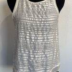 American Eagle  Outfitters Cream Textured Tank Top Photo 0