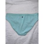 NWOT Calia by Carrie Underwood Women's Ribbed Bikini Bottom Mint Green Medium Blue Photo 1