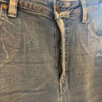 Soft Surroundings  Blue Metallic Wash Denim Jeans‎ Womens Size 16 Photo 3