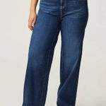 Torrid  Bombshell Wide Leg Jeans Supersoft High Rise Medium Wash Denim Size 14S Photo 0