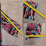 Ming Wang Small Pink Black Artistic Cardigan Jacket Sweater Zip Up Wearable Art Photo 12