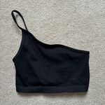 NIKIBIKI Black One Shoulder Top Photo 2