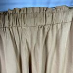 Shinestar Shinesdar L Women's Tan Joggers Lightweight Drawstring Waist Casual Pants Photo 6