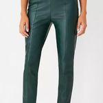 Ann Taylor - New The Faux Leather Seamed Side Zip Legging Photo 0