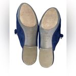 Crown & Ivy  Galle faux blue suede slip on flats size 9 Photo 6