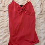 Wet Seal Pink Y2K  Cross Detail Tank Top Photo 0