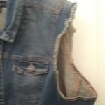New Look FINAL MARKDOWN Ladies  raw edge denim vest 3x Photo 4