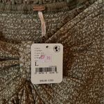 Free People Brittnee Print Smocked Back Peplum Top Photo 2