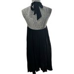 Elan VENUS Black Halter Swim Cover-Up Dress | Flowy Resortwear | Size M Photo 13