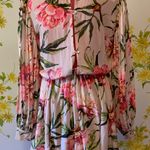 Floral Pleated Mini Dress Size M Multi Size M Photo 8