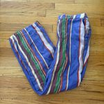 Free People La Paz Striped Cotton Crops Size 2 Photo 1