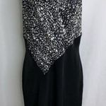 Cut25 Yigal Azrouel Black & White Sleeveless Razorback Mini Prom Event Dress 8 Photo 0