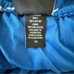 Liv Los Angeles Tunic‎ Dress Size 3X Boho Western Embroidered Blue Photo 4